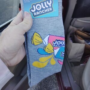 Jolly Rancher Gray Socks